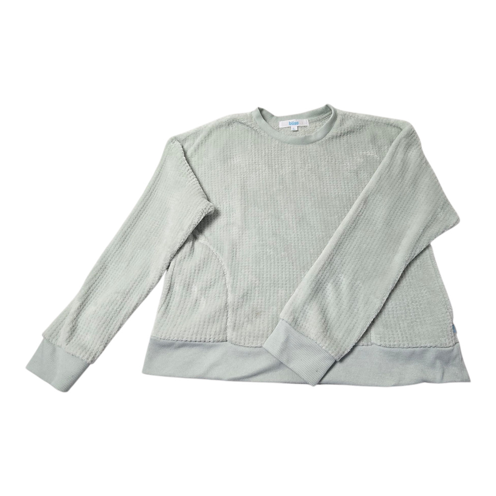bliss Pullover sweater Large Light gray blend